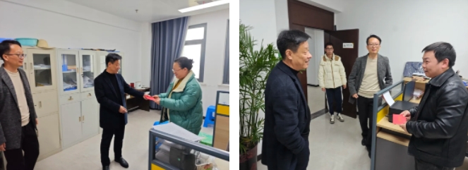 市城投集團春節前慰問困難職工(gōng)